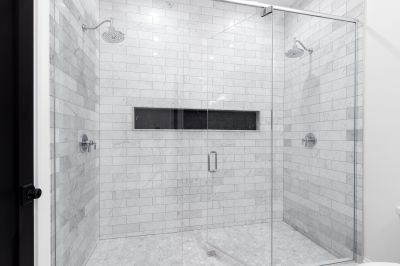 Tile Accent Wall in Shower